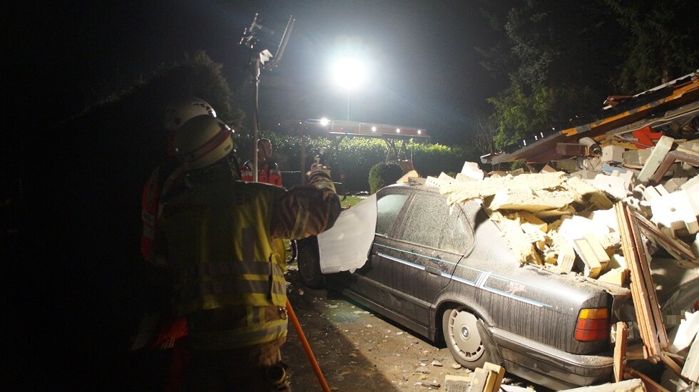 Rüstwagen am Einsatzort