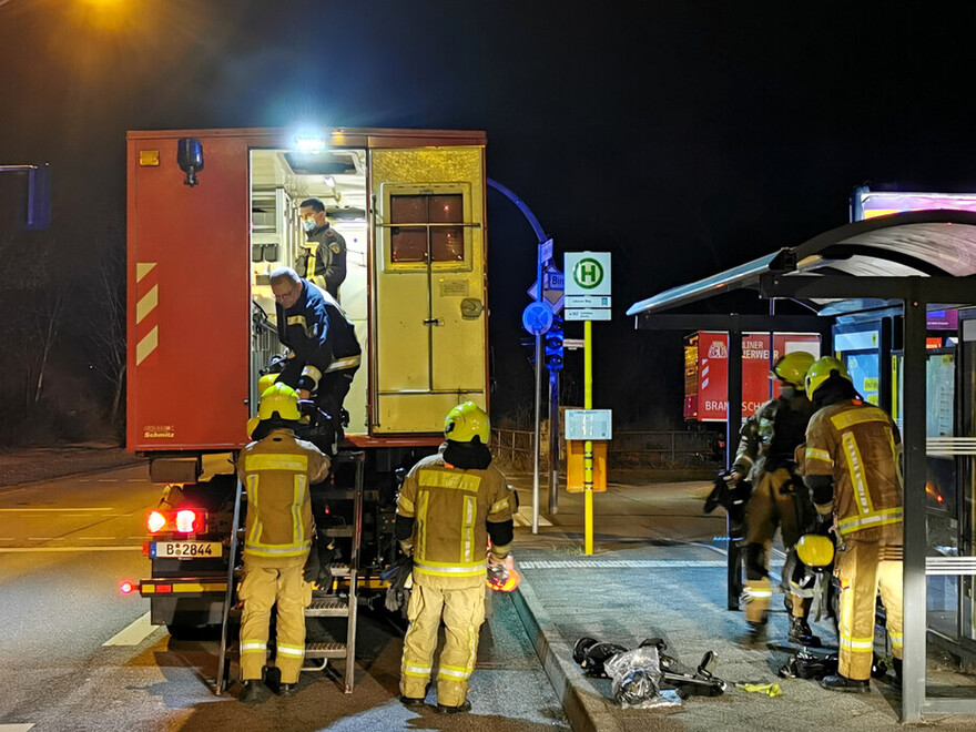 Brand in Blankenfelde