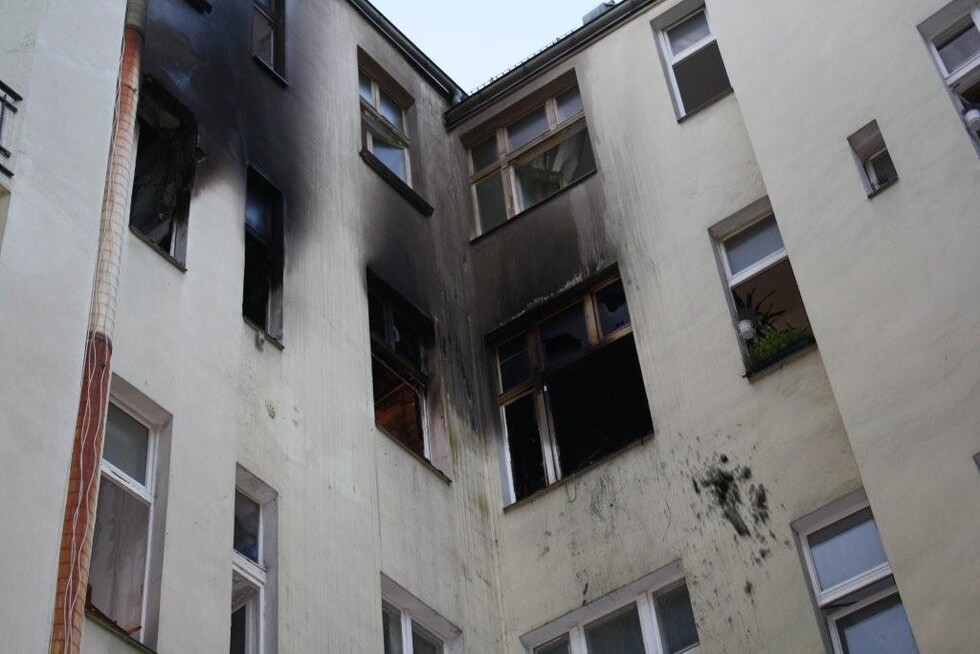 Betroffenes Wohnhaus