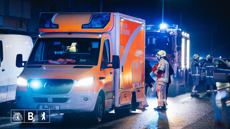 Silvesternacht 2025/2026  bei der Berliner Feuerwehr