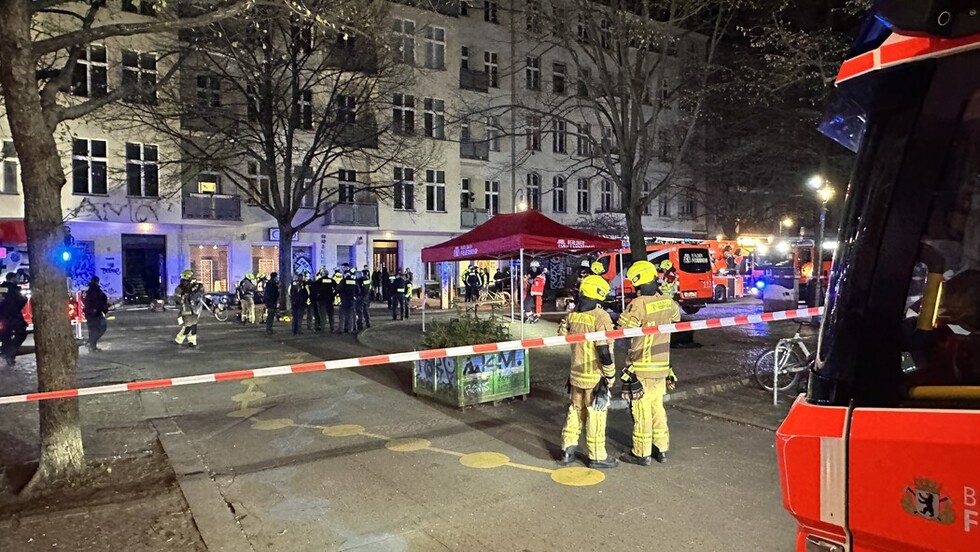 Ein Sammelplatz für Betroffene wurde eingerichtet