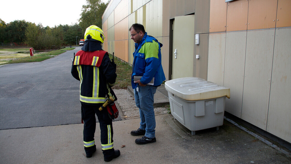 Einweisung des ersten Einsatzleiters 