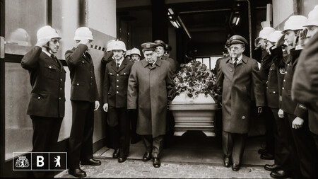 Beisetzung unserer beiden verstorbenen Kollegen.