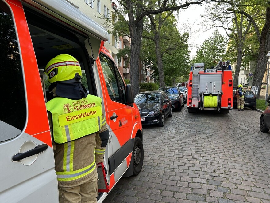 Einsatzleiter (B-Dienst) am ELW