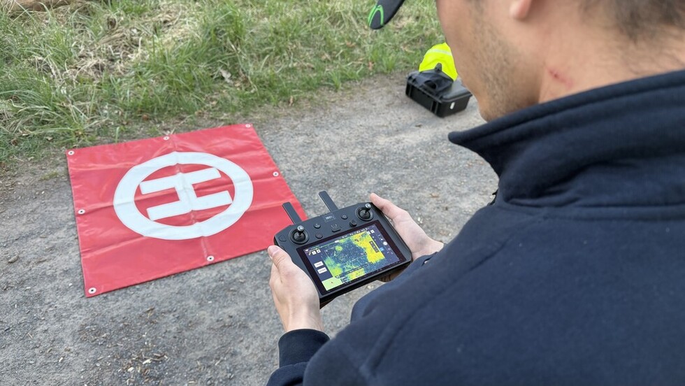 Einsatzdrohne mit Wärmebildkamera liefert aufschlussreiche Erkundungsergebnisse