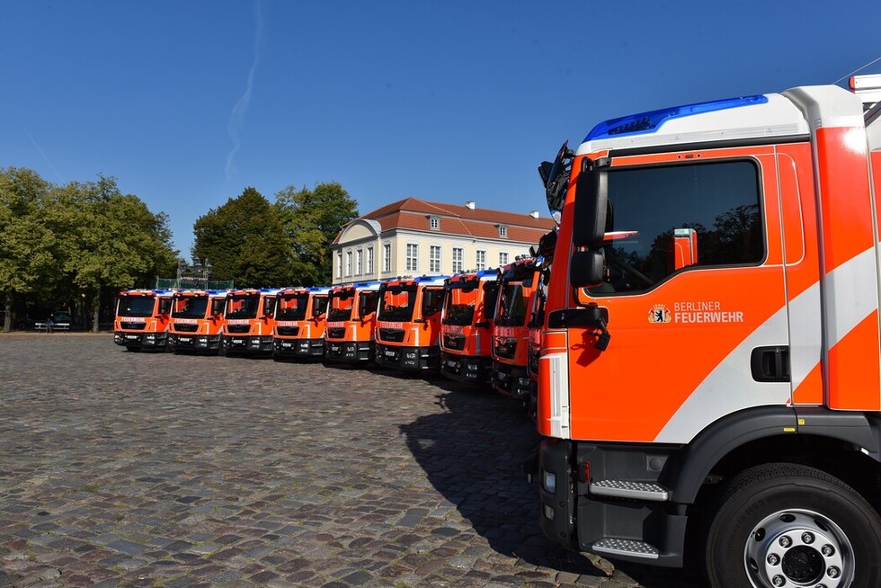 LHF vor dem Schloss Charlottenburg