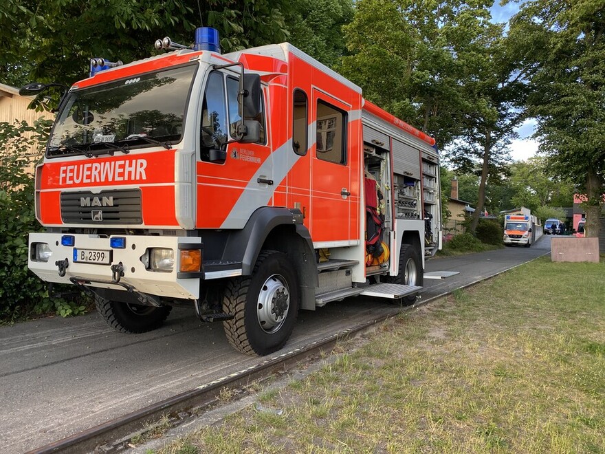 Gerätewagen Wasserrettung von den Feuerwehrtauchern des Technischen Dienstes