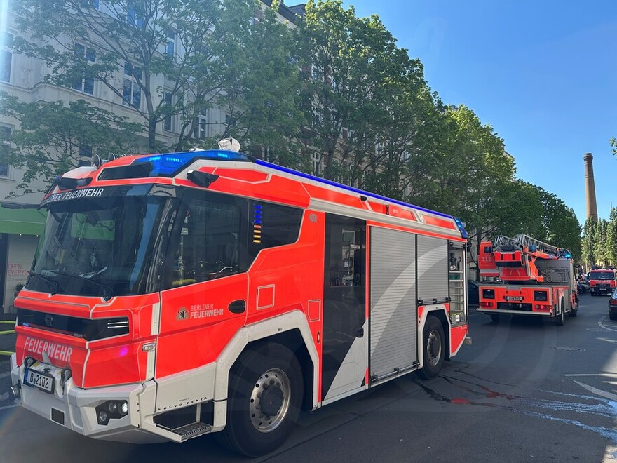 Einsatzstelle mit e-LHF