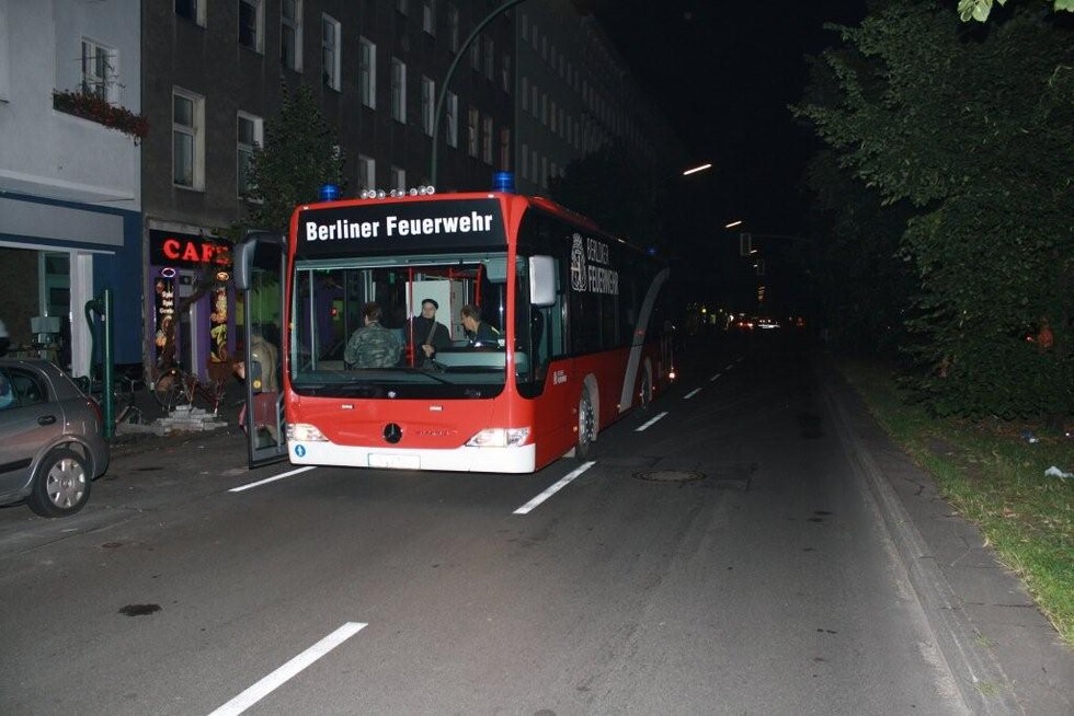 MTF3 (Bus) als Notunterkunft