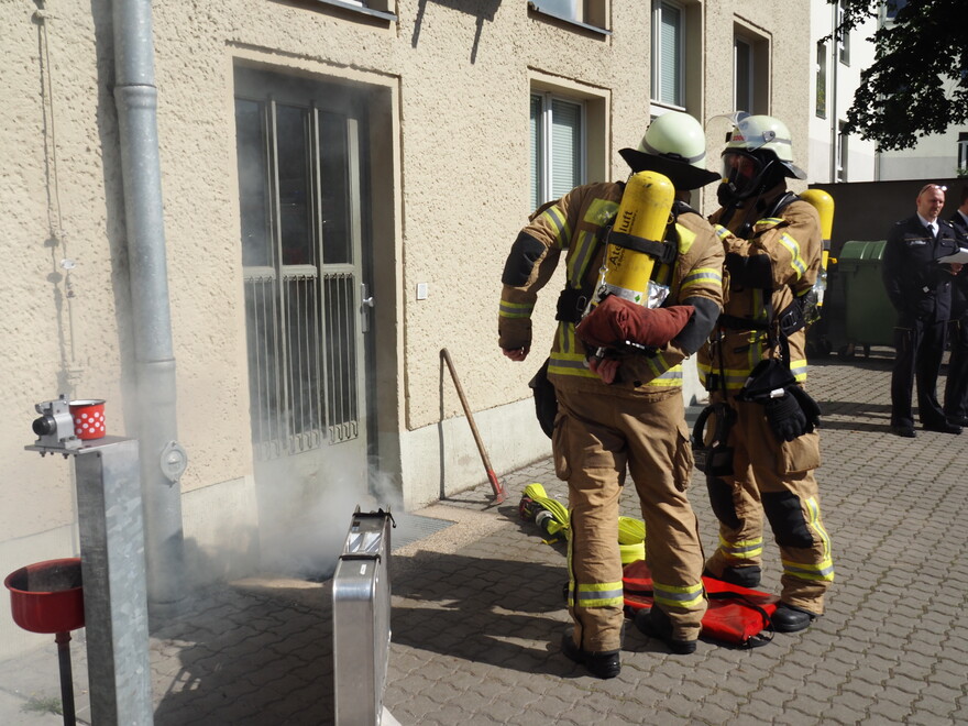 Rauchentwicklung aus Kellerhals