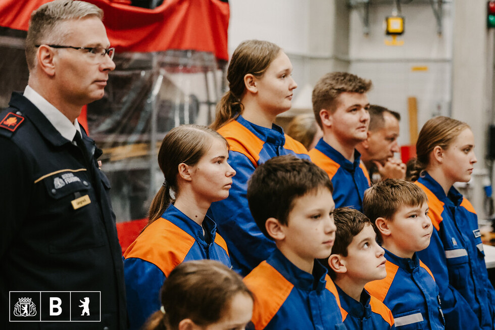 Feierliche Einweihung der neuen Feuerwache der Freiwilligen Feuerwehr Tegelort