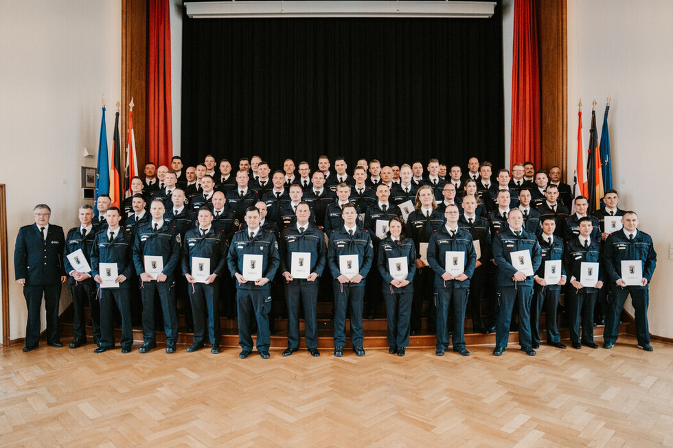 Feierliche Ernennungen und Beförderungen bei der Berliner Feuerwehr März 2026