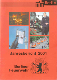 Dokument Jahresbericht 2001 Abbildung der Titelseite