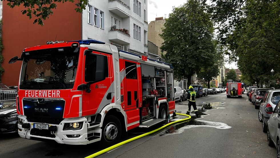 LHF der Lehrfeuerwache an der Einsatzstelle