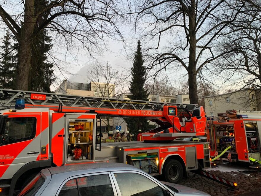 Brand in Lichterfelde