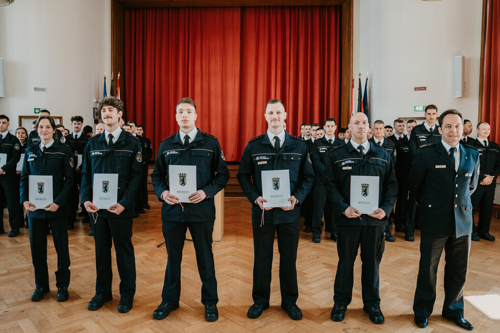 Ernennungen und Beförderungen bei der Berliner Feuerwehr