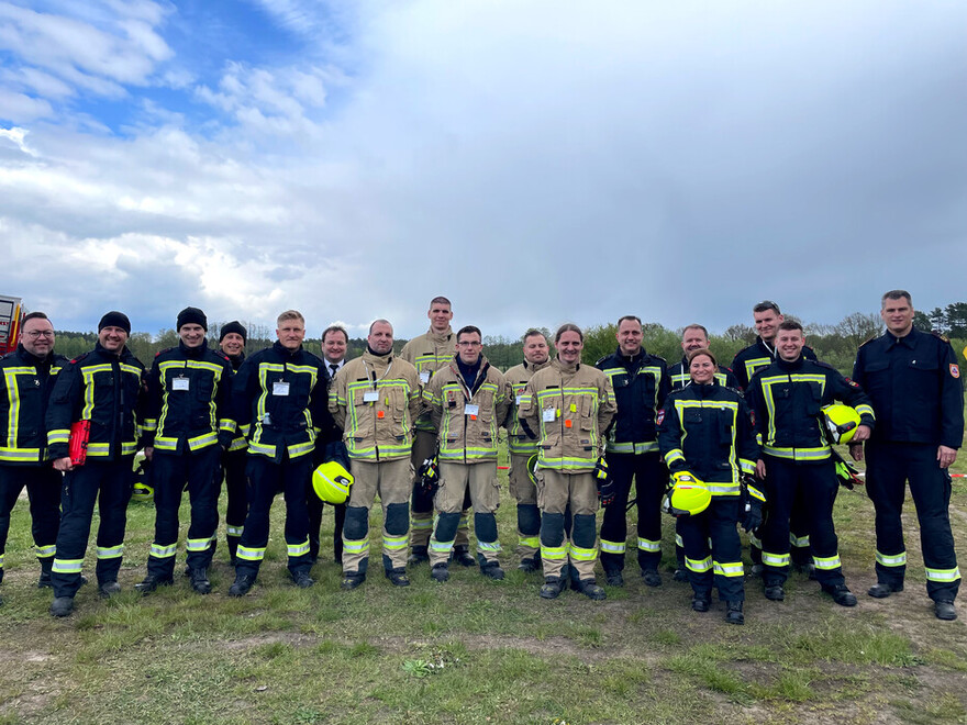 Delegation der Berliner Feuerwehr