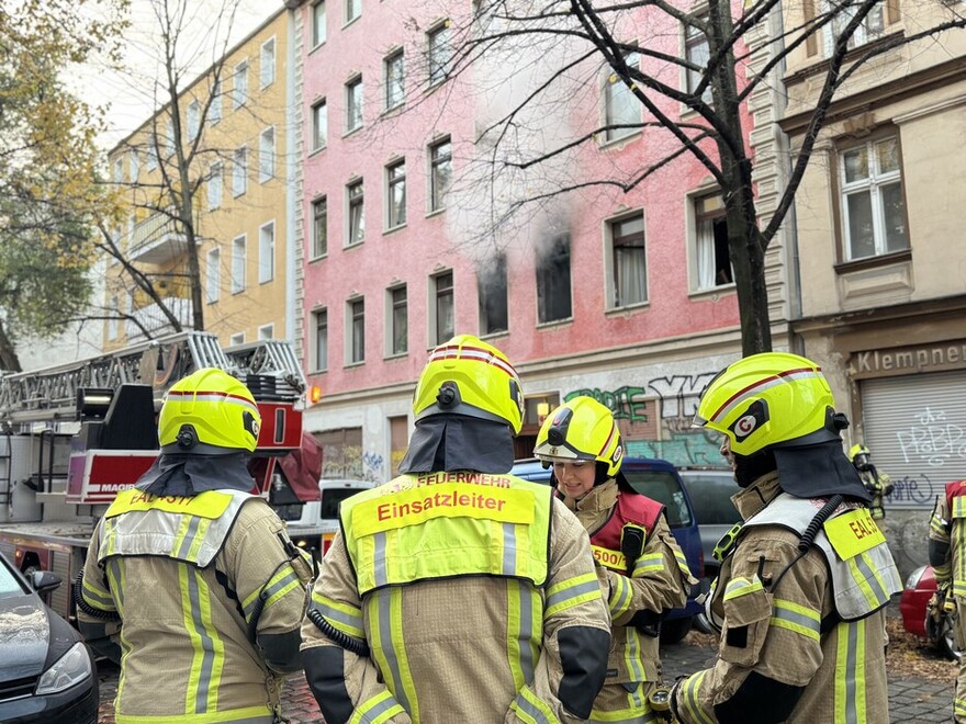 Lagebesprechung der Führungskräfte