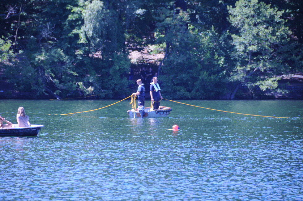 Rettungstaucher im Einsatz