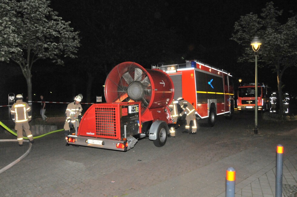 Feuerwehranhänger Ventilator