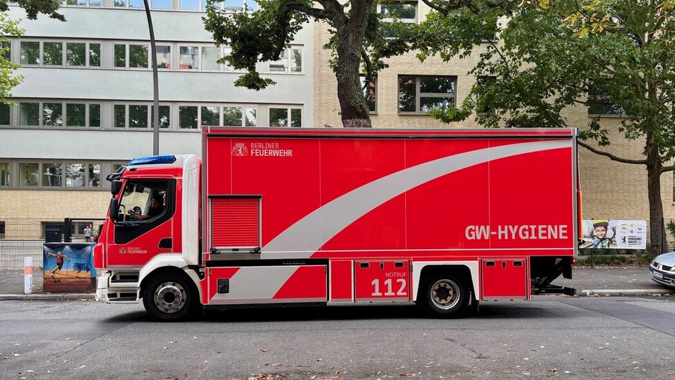 Hymo an der Einsatzstelle