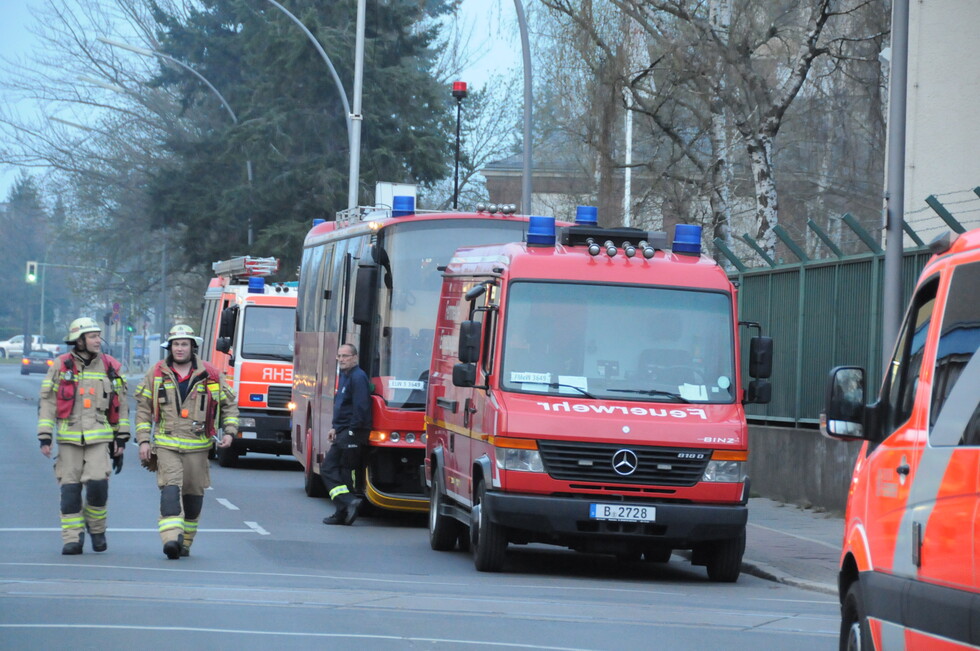 A-Trupp zur Einsatzstelle