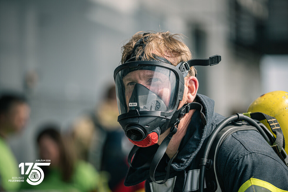 14. Berlin Firefighter Stairrun im 175. Jubiläumsjahr der Berliner Feuerwehr