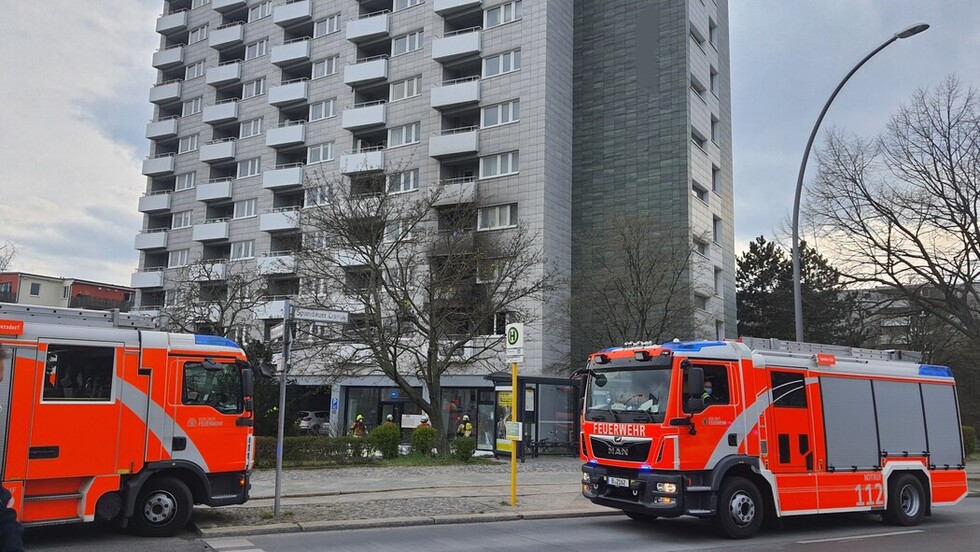 LHF an der Einsatzstelle