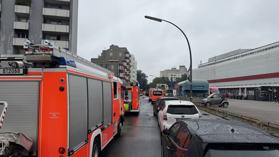 LHF an der Einsatzstelle 