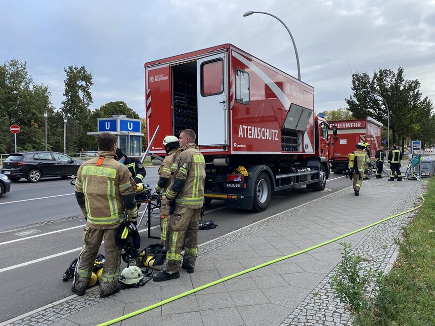 PA-Tausch beim AB Atemschutz