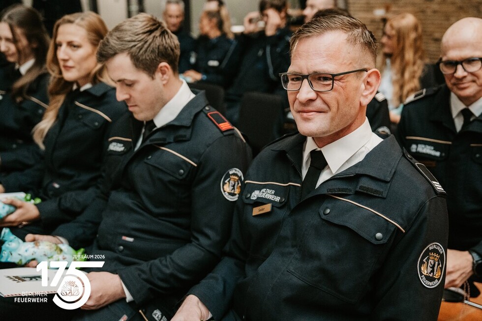 Auszeichnung für sportliche Spitzenleistungen bei der Berliner Feuerwehr