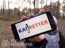 Handy mit KATRETTER-Logo