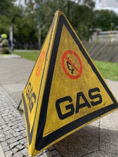 Symbolbild: Gasaustritt