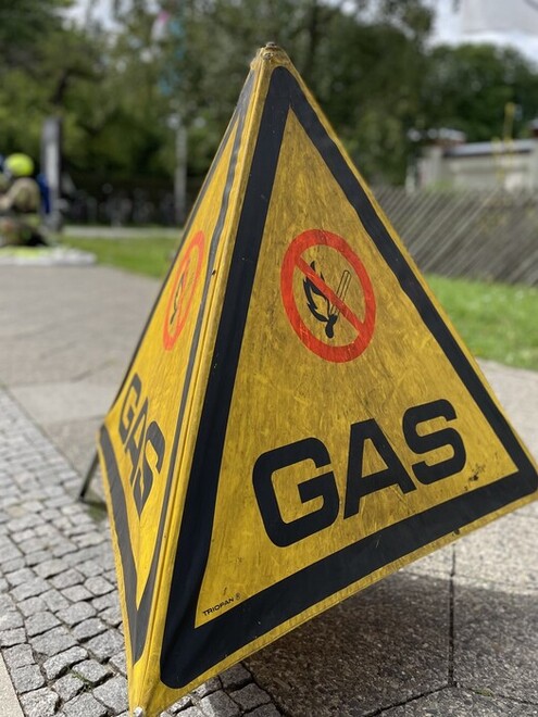 Symbolbild: Gasaustritt
