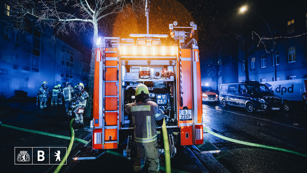 Silvesternacht 2025/2026  bei der Berliner Feuerwehr