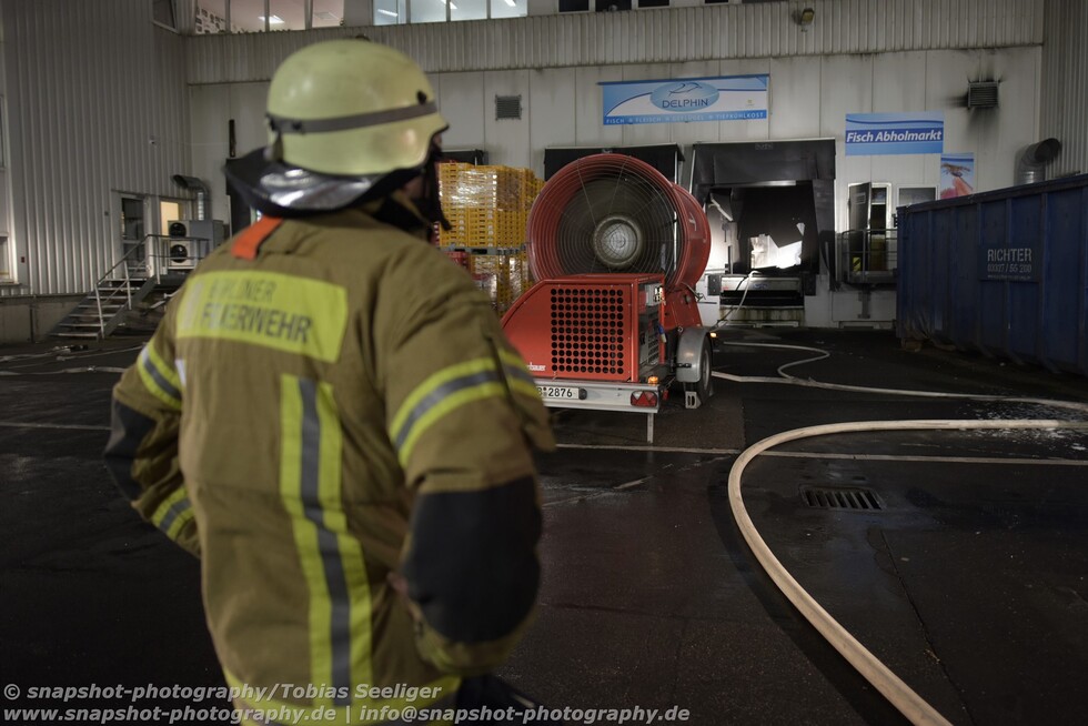 Ventilator im Einsatz