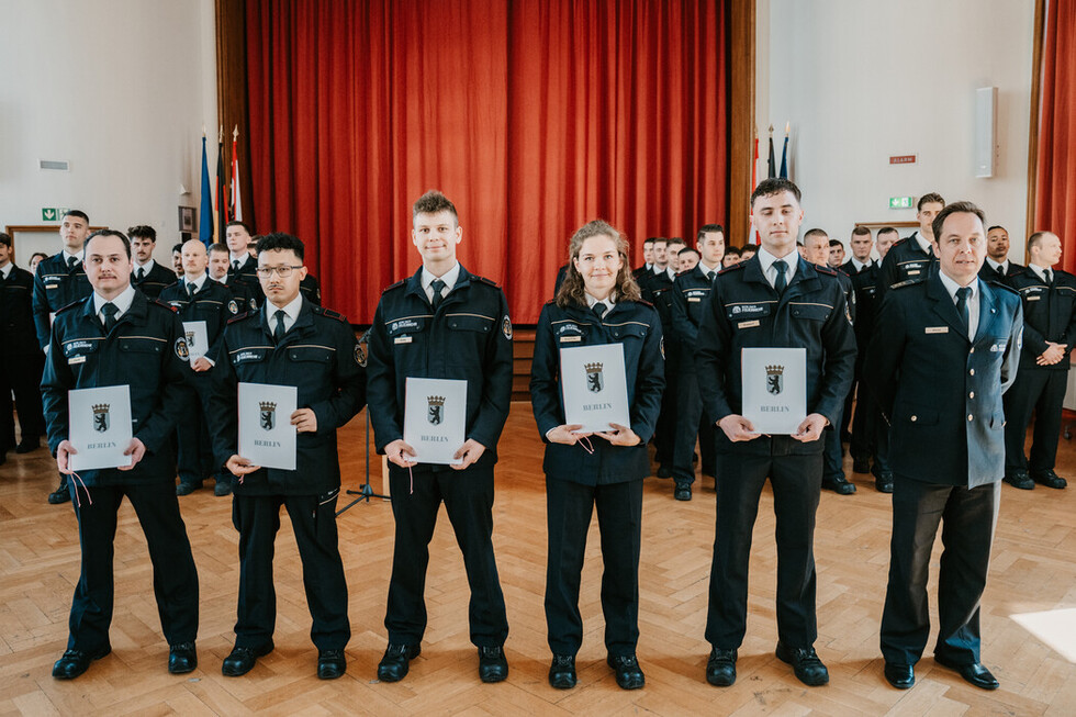 Ernennungen und Beförderungen bei der Berliner Feuerwehr