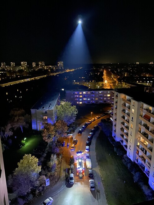 Anflug des ITH „Christoph Berlin“