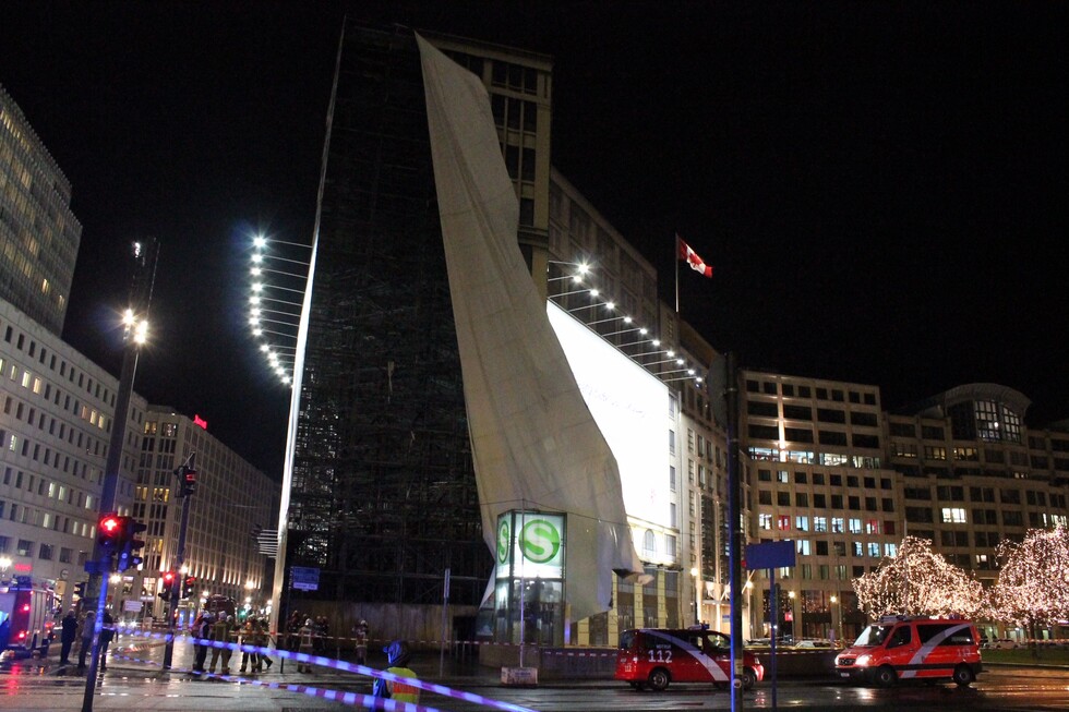 Einsatzstelle Leipziger Platz