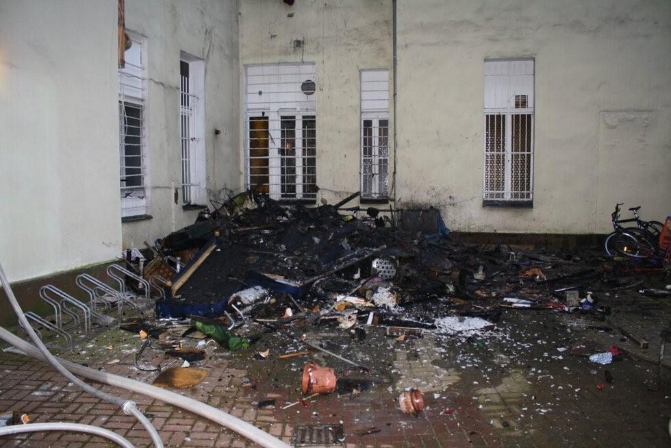 An der Einsatzstelle