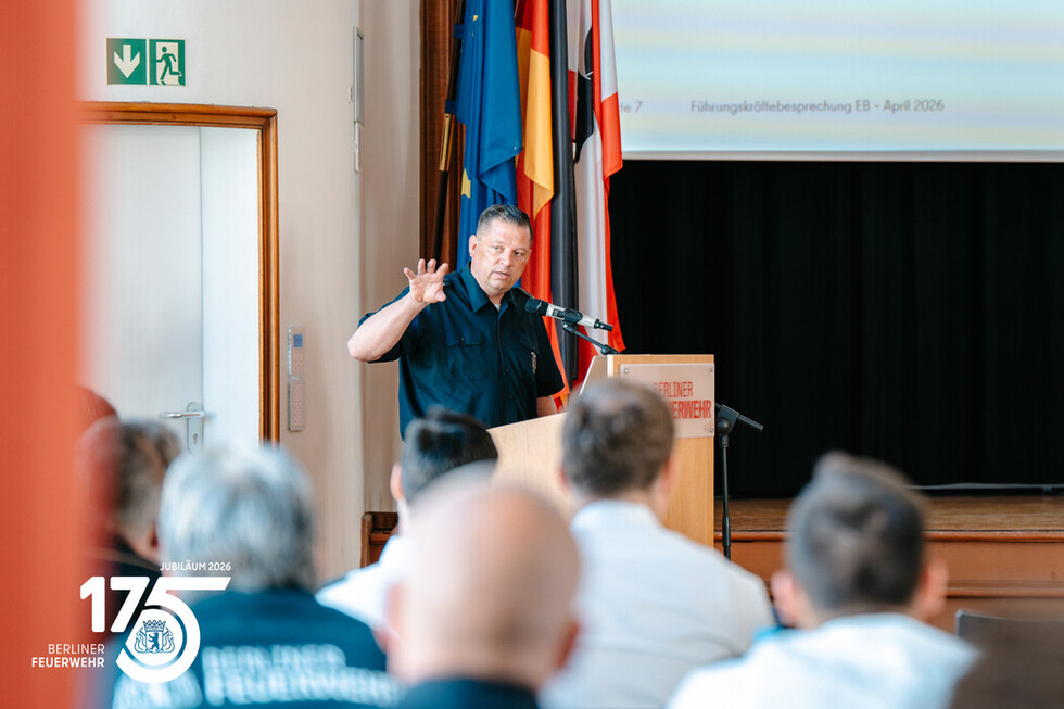 Führungskräftebesprechung Einsatzbetrieb