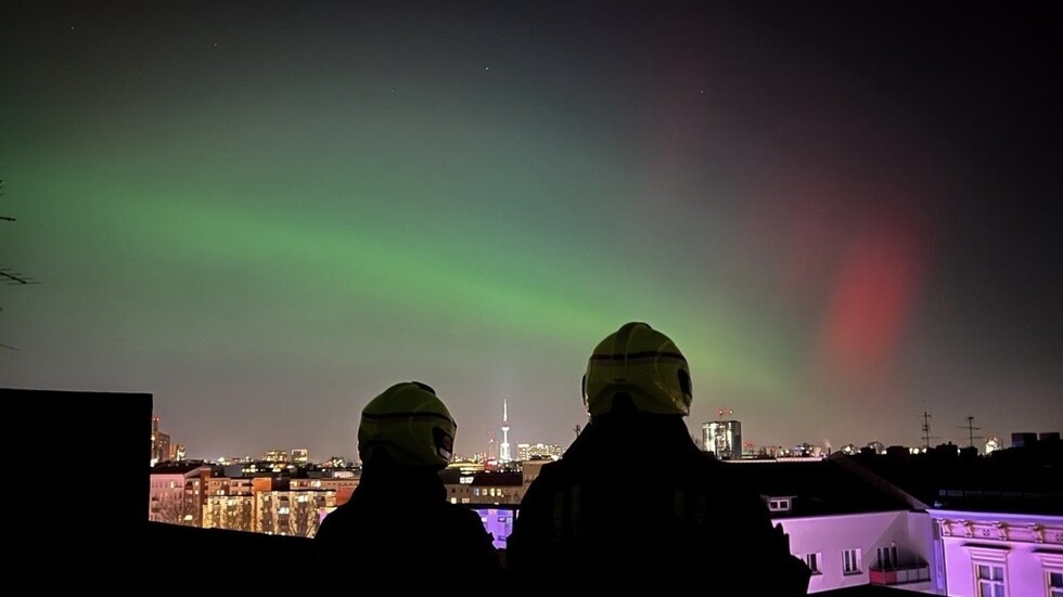 Zeit für einen Blick nach oben nach Abschluss des Einsatzes
