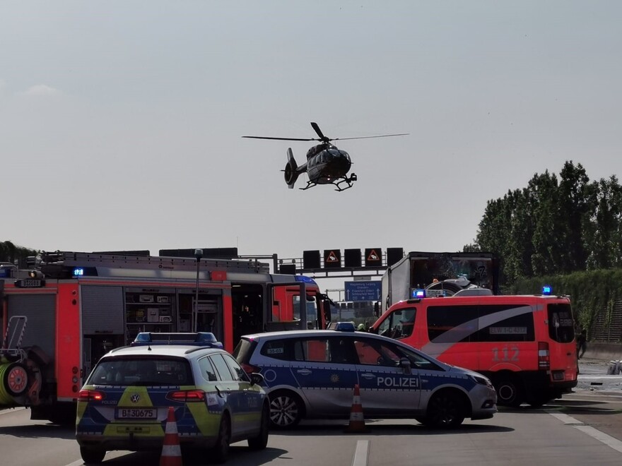 ITH fliegt von der Einsatzstelle