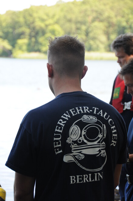 Rettungstaucher der Feuerwehr