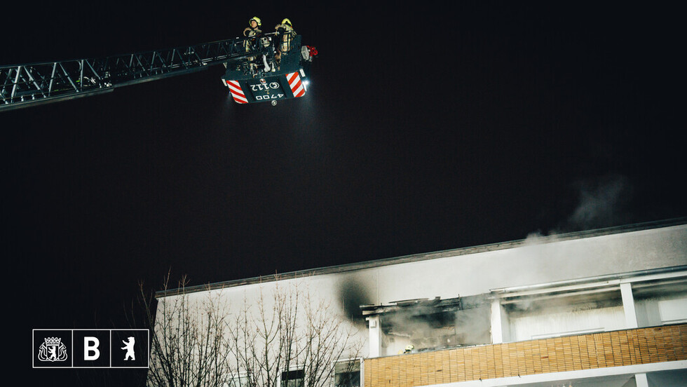 Silvesternacht 2025/2026  bei der Berliner Feuerwehr