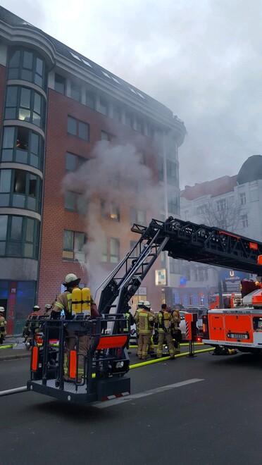 DLK-Gelenk im Einsatz