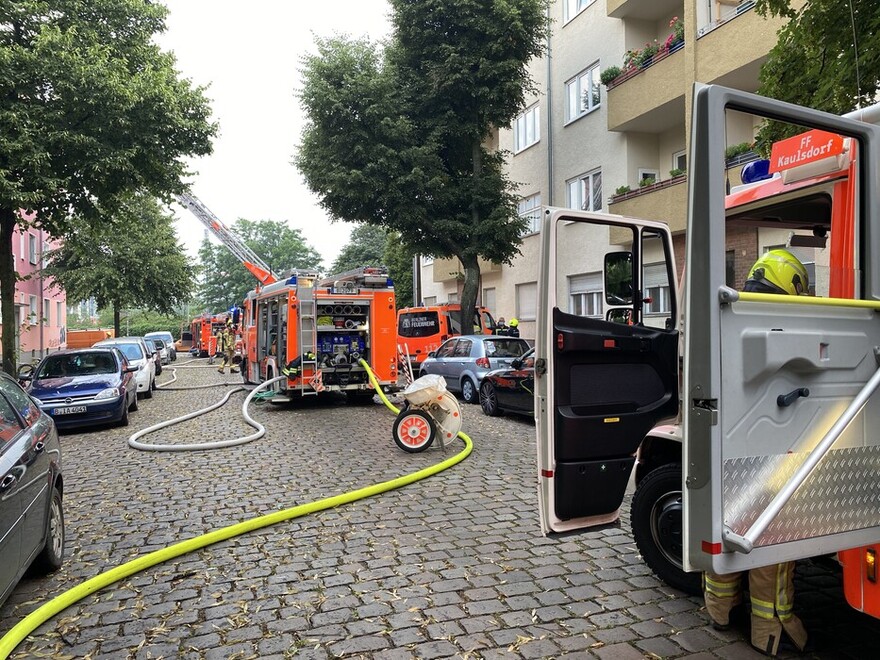 Ostseite der Einsatzstelle