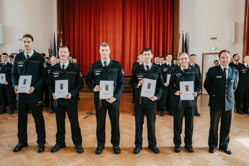 Ernennungen und Beförderungen bei der Berliner Feuerwehr