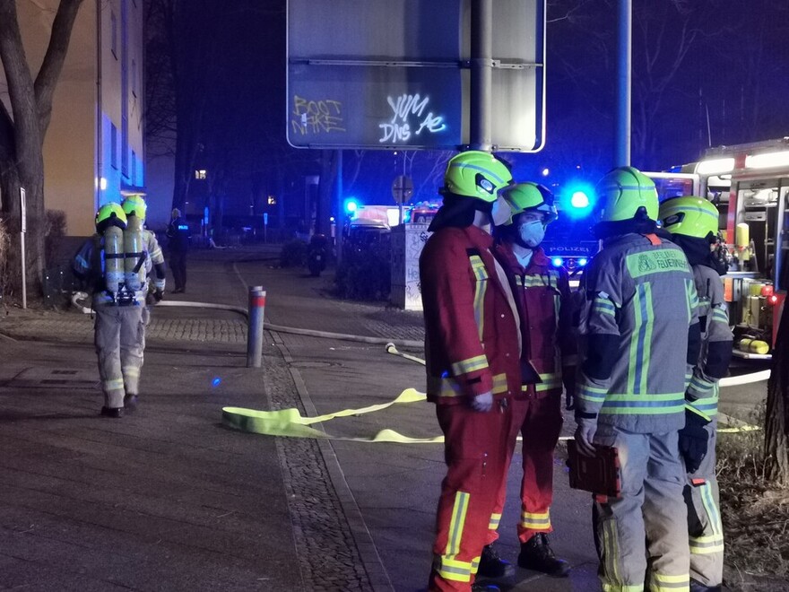 Einsatzstelle Knobelsdorffstraße