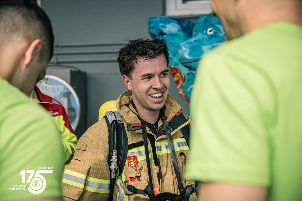 14. Berlin Firefighter Stairrun im 175. Jubiläumsjahr der Berliner Feuerwehr